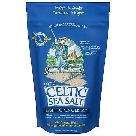 Celtic Sea Salt Sea Salt Light Grey – 16 Oz