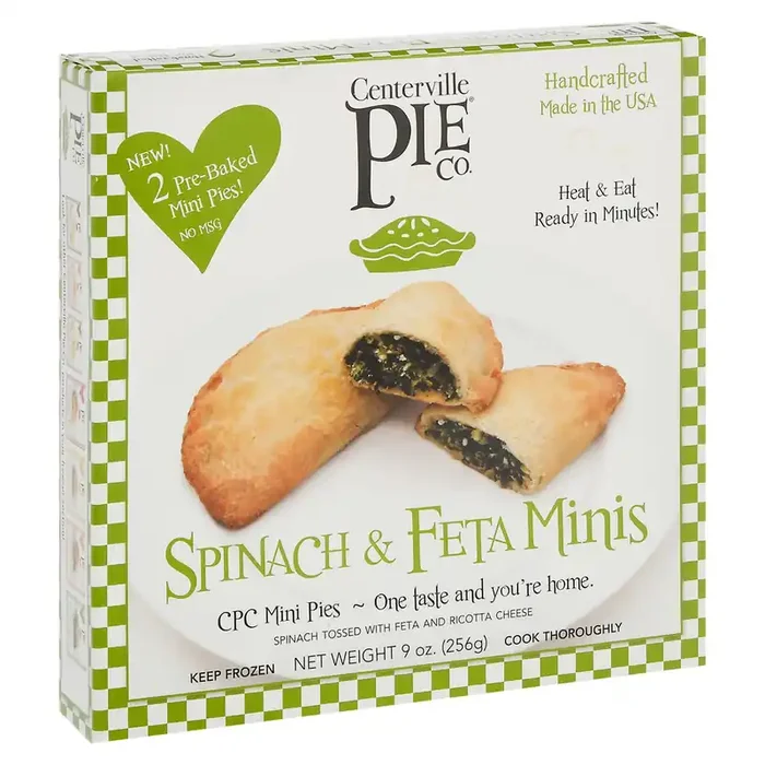Centerville Pie Company Spinach & Feta Minis Mini Pies