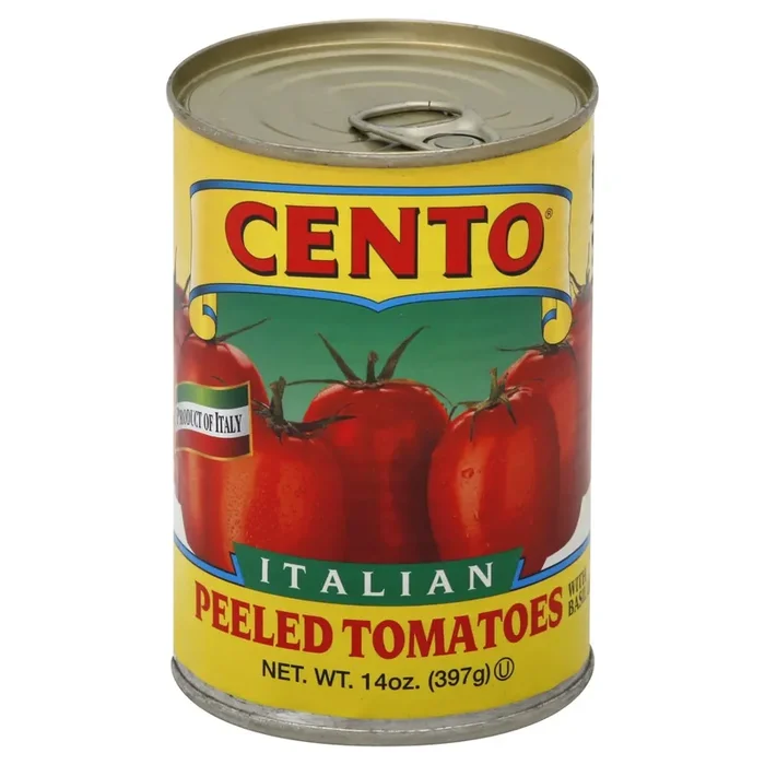 Cento Italian Peeled Tomatoes with Basil Leaf