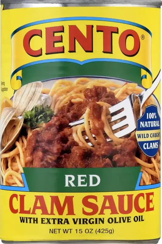 Cento Red with Extra Virgin Olive Oil Clam Sauce 15 oz
