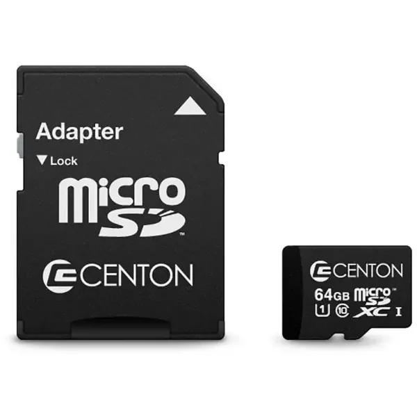 Centon Uhs-I Microsxdc Memory Card, 64Gb, C1-Ipmsdu164G