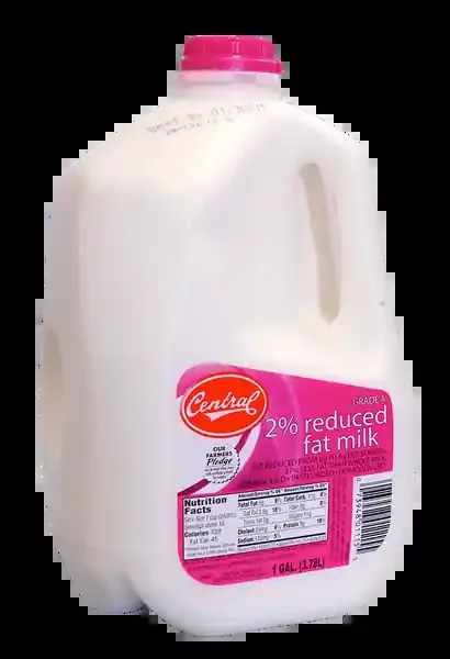 Central Dairy 2% Reduced Fat Milk