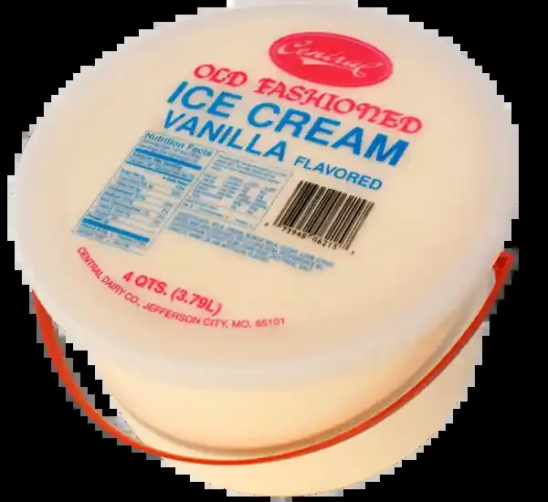 Central Dairy Central Old Fashioned Ice Cream Vanilla