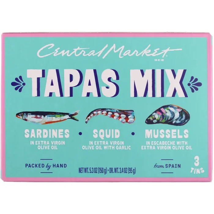 Central Market 3 Tins Tapas Mix
