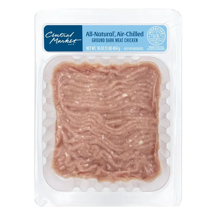 Central Market All-Natural Air-Chilled Ground Dark Meat Chicken