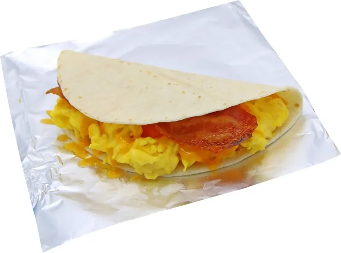 Central Market Bacon, Egg, and Cheese Breakfast Taco
