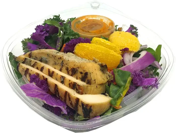 Central Market Chard Kale Salad with Chicken