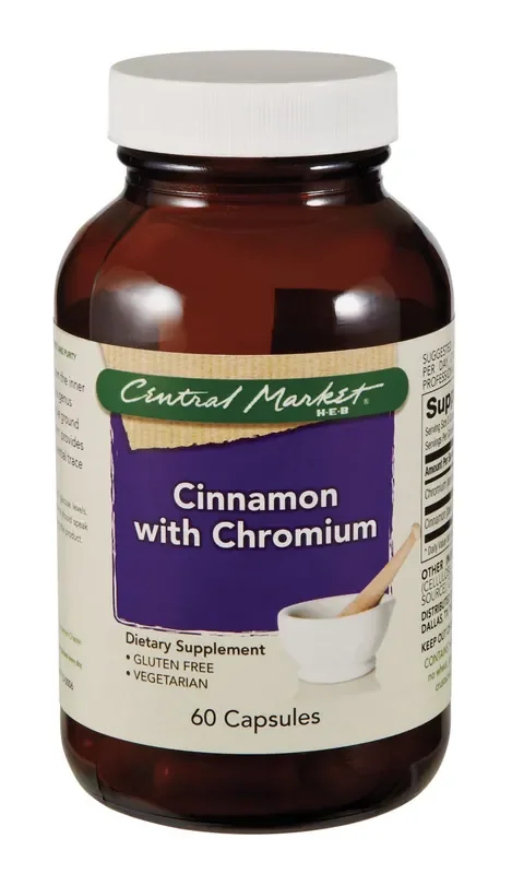 Central Market Cinnamon Vegetable Capsules