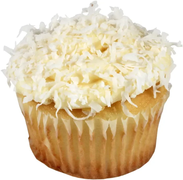 Central Market Coconut Cupcake