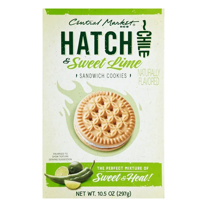 Central Market Hatch Chile & Sweet Lime Sandwich Cookies