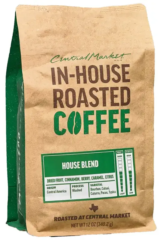 Central Market In-House Roasted House Blend Coffee