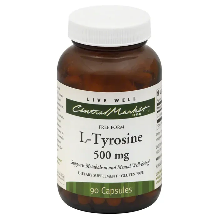 Central Market L-Tyrosine 500 Mg Capsules