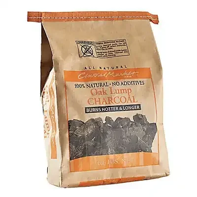 Central Market Oak Lump Charcoal