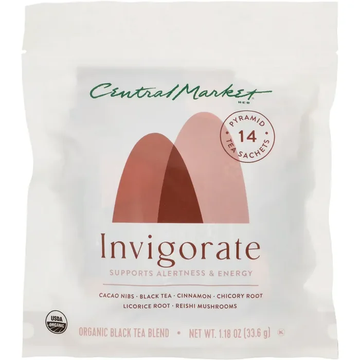 Central Market Organic Herbal Tea Blend – Invigorate