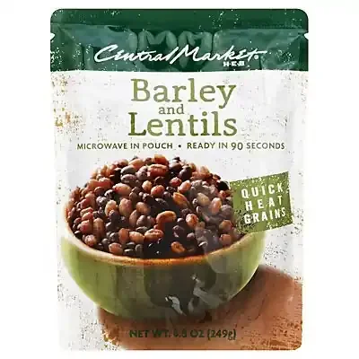 Central Market Quick Heat Barley & Lentils