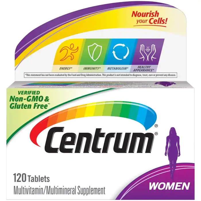 Centrum Multivitamin Multimineral Supplement Ultra Womens Tablets – 100 Count