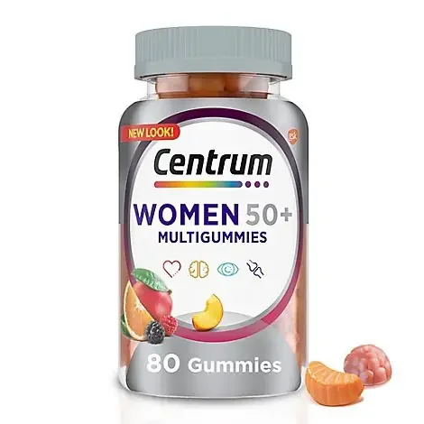 Centrum Wmns 50 Plus Multi Gummies – 80 Ct
