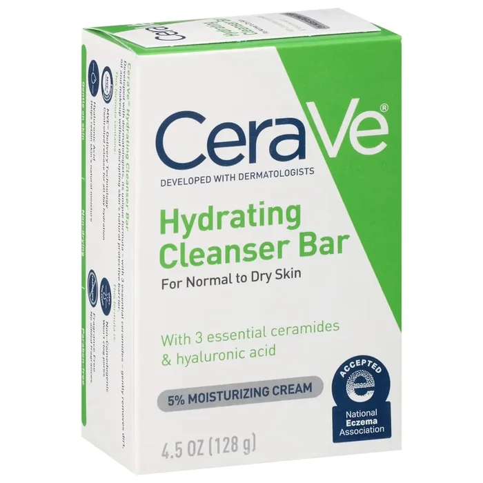 CeraVe 5% Moisturizing Cream Hydrating Cleanser Bar 4.5 oz