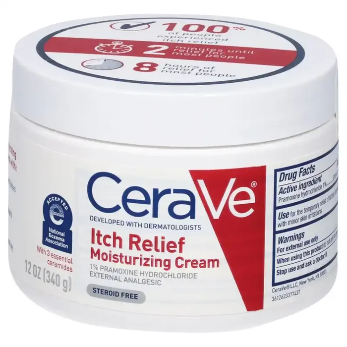 CeraVe Itch Relief Moisturizing Cream 12 oz