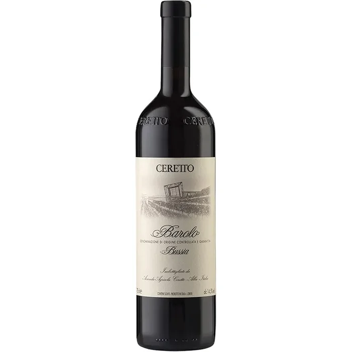 Ceretto Bussia Barolo DOCG Red Wine, 750mL Wine Bottle