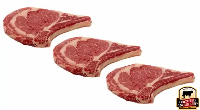 Certified Angus Beef Choice Bone-In Ribeye Steak Value Pack (About 3 Steaks Per Pack)