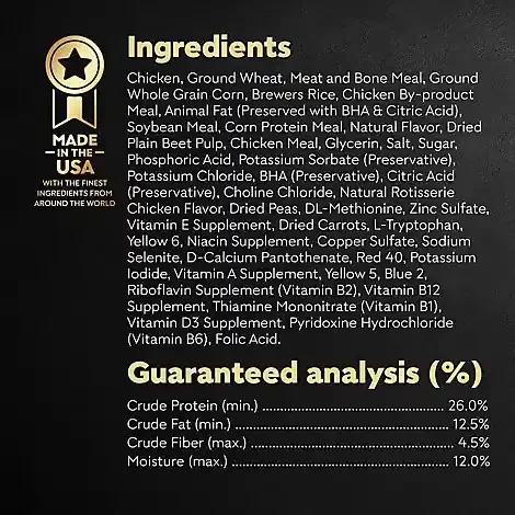 Cesar Rotisserie Chicken Flavor With Spring Vegetables Garnish Small Breed Dry Dog Food Bag – 5 Lbs