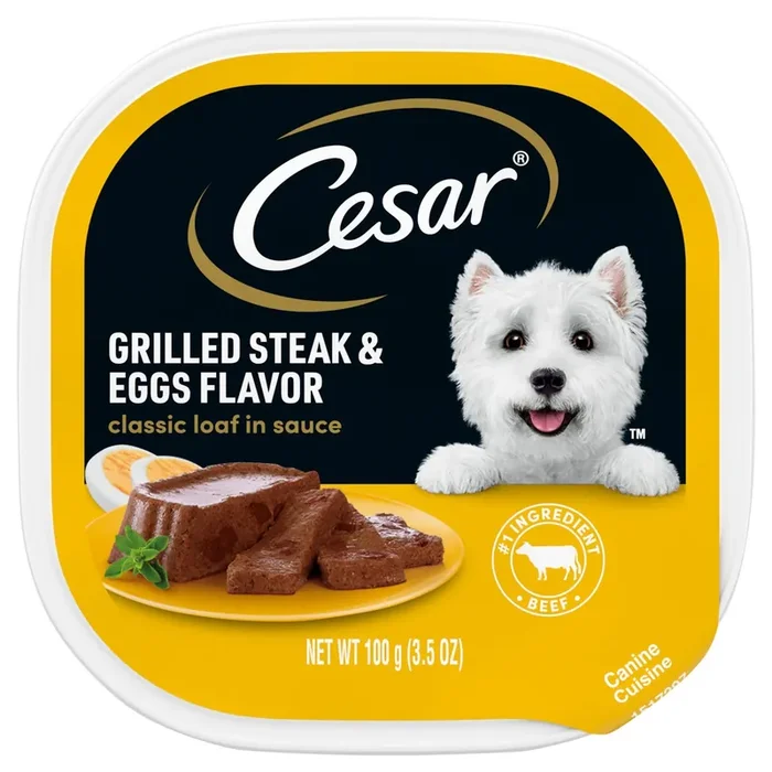 Cesar Sunrise Steak & Eggs Can Dog Food – 3.5 Oz.