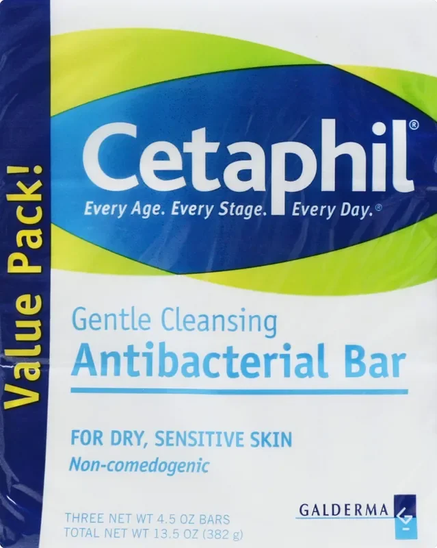 Cetaphil Antibacterial Bar 3 ea