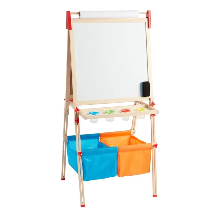 Chalkboard And Whiteboard Reversible Kids Art Easel