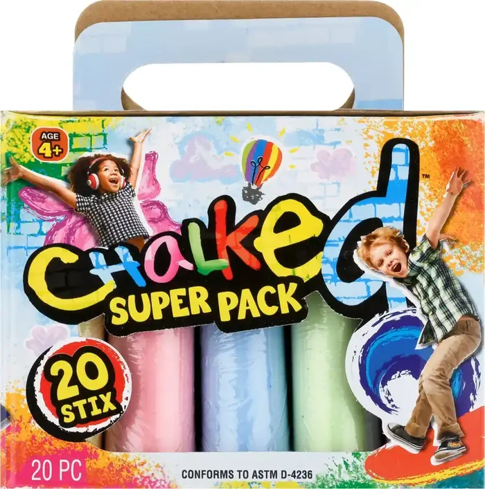 Chalked 20 Stix Super Pack 20 ea