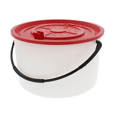 Challenge Plastic Products 6 Quart Bait Bucket