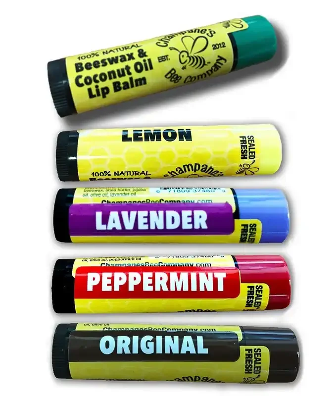 Champane‘s Bee Various Beeswax Lip Balm