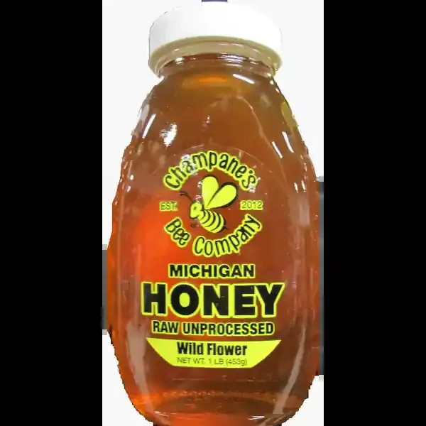 Champanes Bee Company Champane Honey Glass Jar