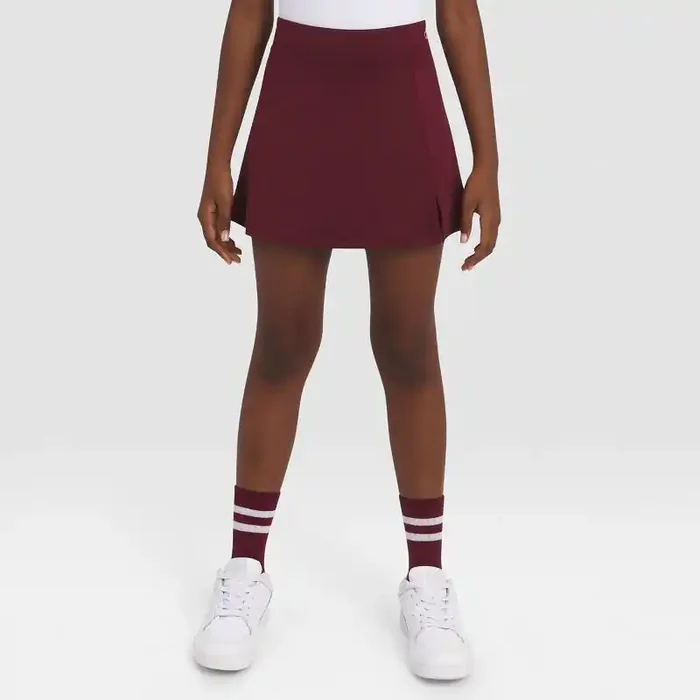 Champion Girls‘ A-Line Skort – Wine Red S