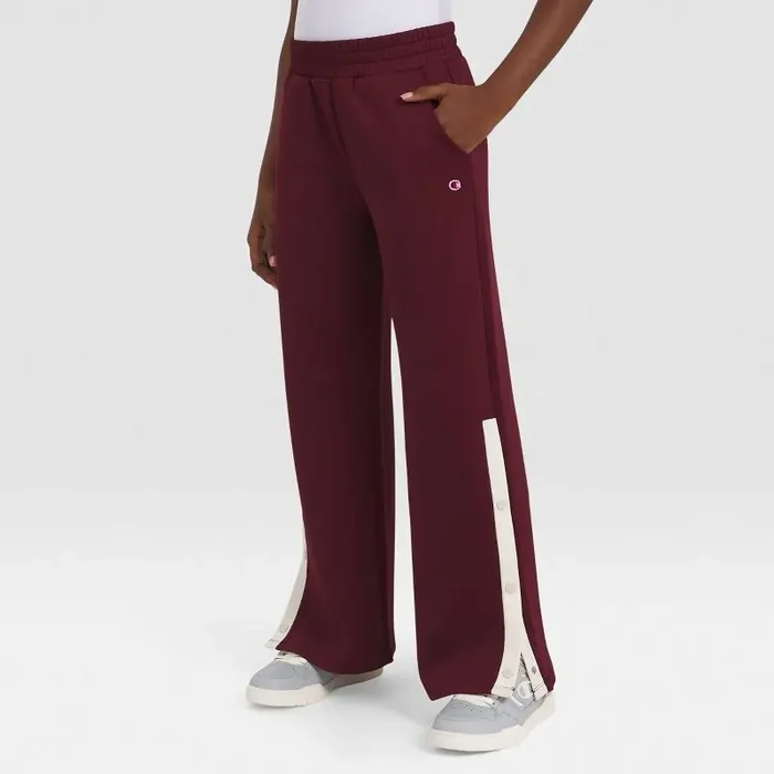 Champion Girls‘ Scuba Track Pants – Wine Red XL
