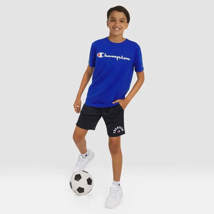 Champion Kids‘ Signature ‘surf the Web‘ Graphic T-Shirt – Blue S