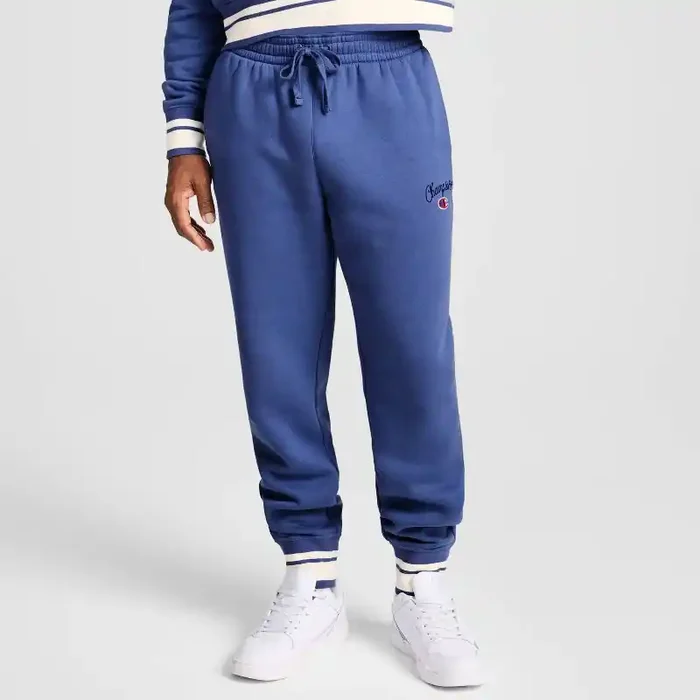 Champion Men‘s Fleece Joggers – Gray Blue XL