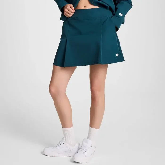 Champion Women‘s Pleated Skort – Teal Blue 8