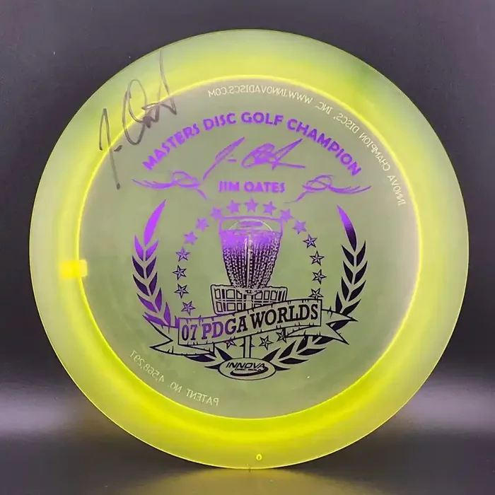 Champion XCaliber *Signed* – 2007 PDGA World Masters Champion Jim Oates