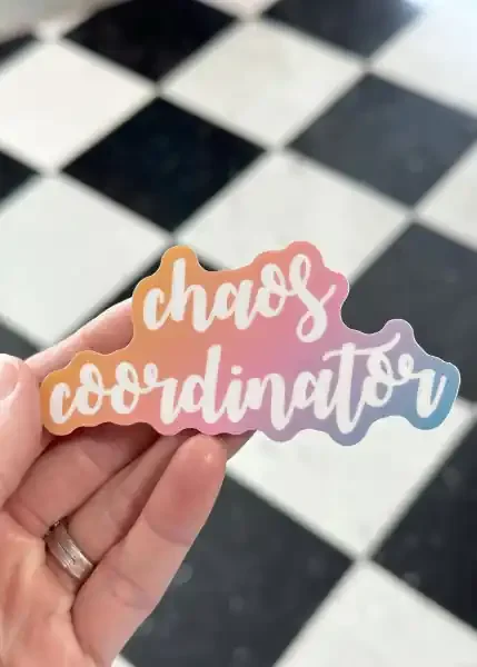 CHAOS COORDINATOR STICKER
