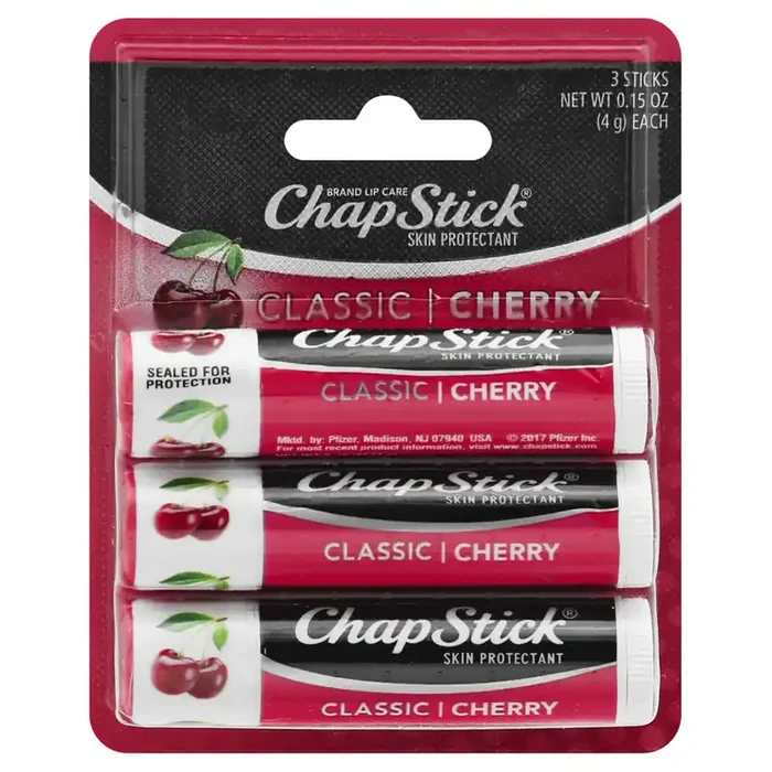 ChapStick Classic Cherry Lip Balm, 1 Ct