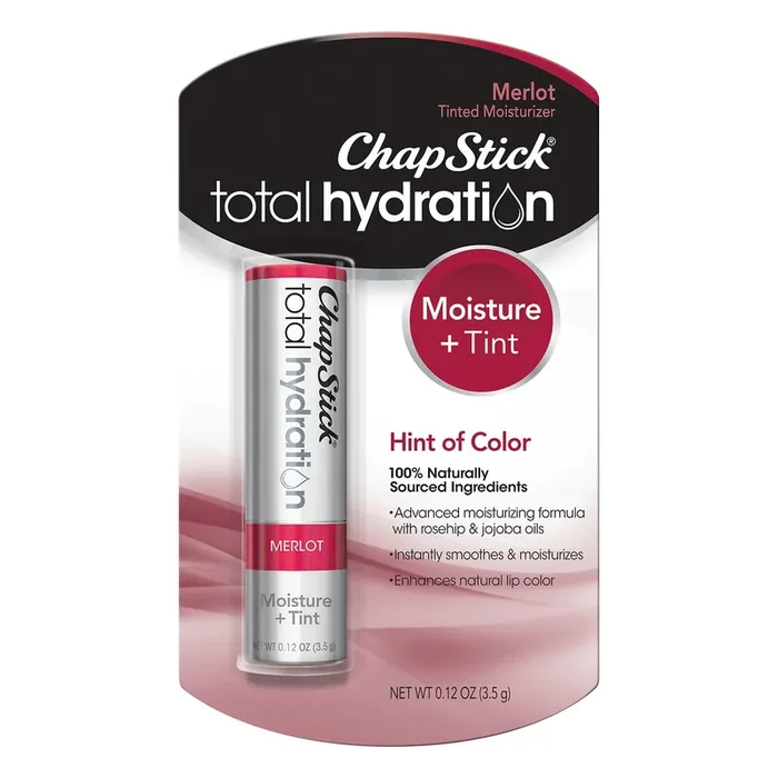 ChapStick Total Hydration Merlot Moisture + Tint 0.12 oz