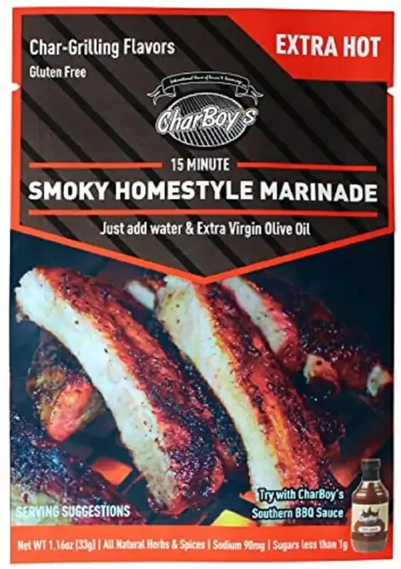 Charboy‘s 15 Minute Smoky Homestyle Marinade Extra Hot