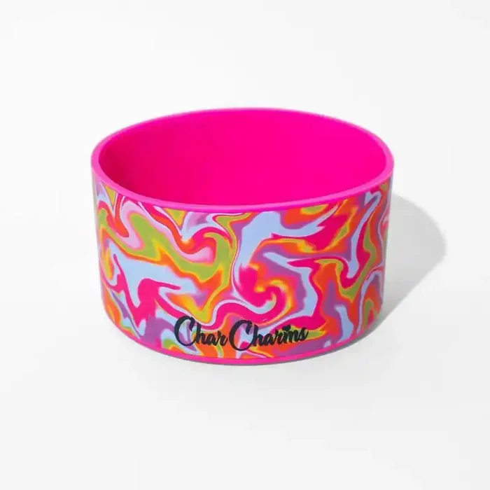 CharCharms Swirl Water Bottle Boot Green