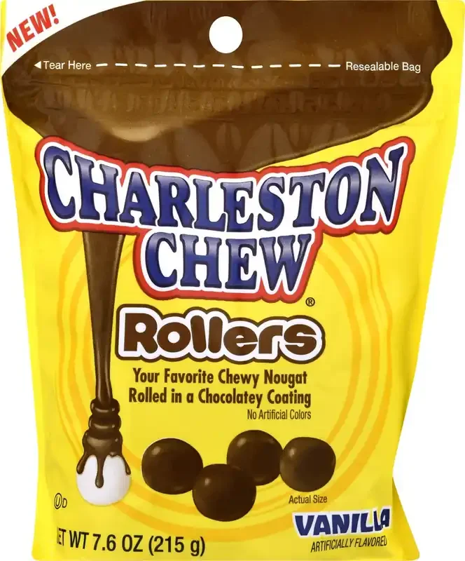 Charleston Chew Rollers Vanilla Nougat 7.6 oz