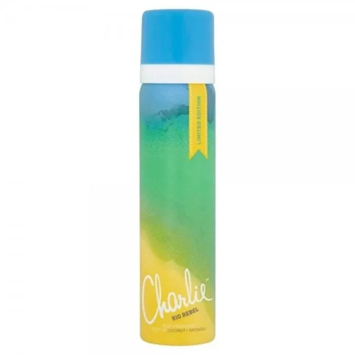 Charlie Ladies Deodorant Body Spray Rio Rebel 75ml