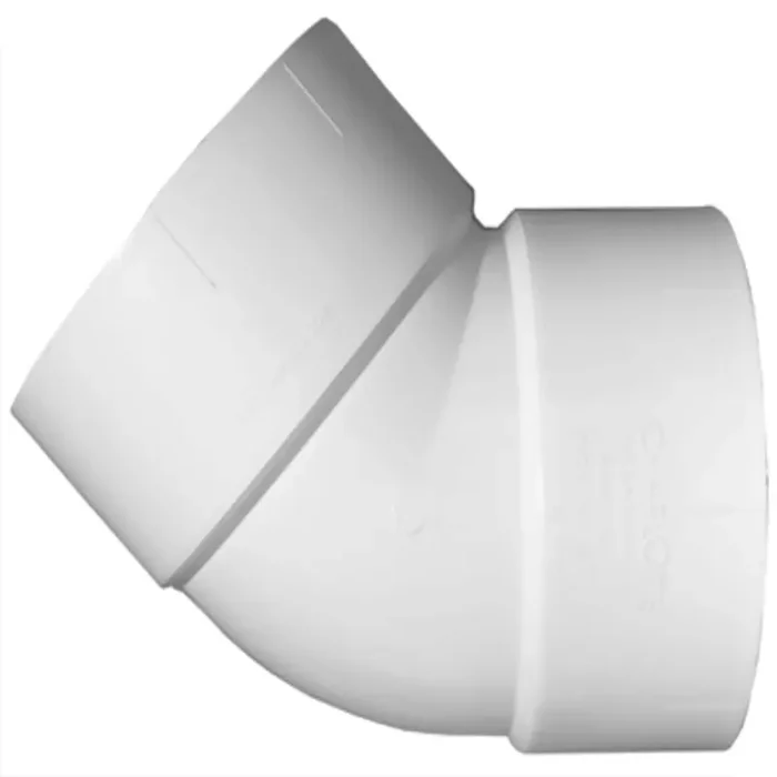 Charlotte Pipe 1-1/2-in 45-Degree PVC DWV Elbow