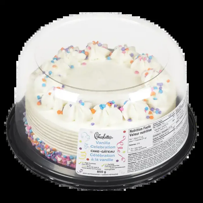 Charlotte‘s Vanilla Celebration Cake