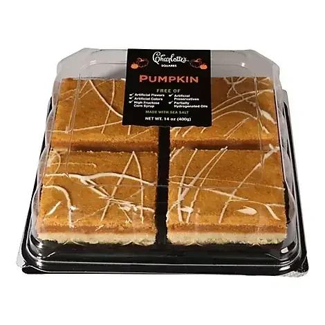 Charlottes Pumpkin Squares – 15.72 OZ