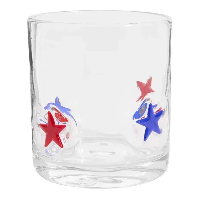 Charm Americana Inlay Double Old Fashioned Glass